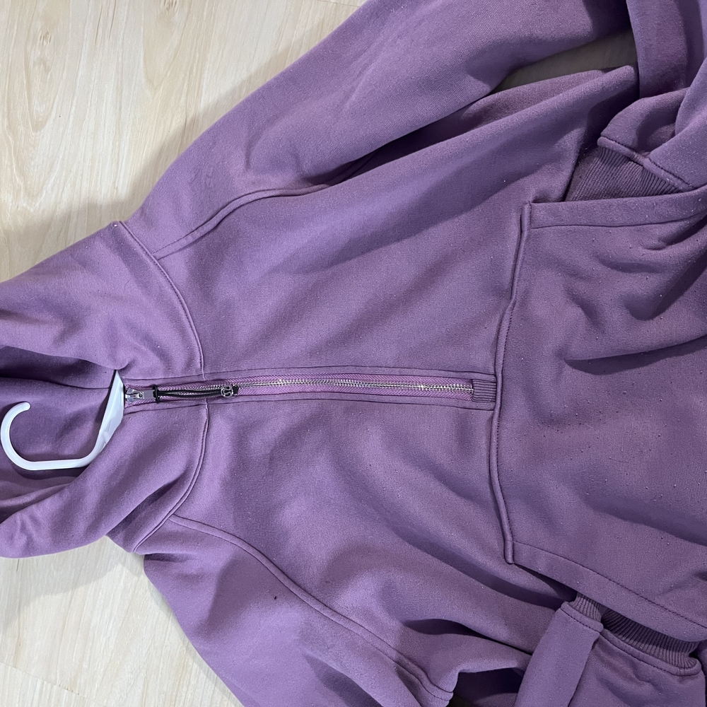 Women's Purple Hoodie Jacket